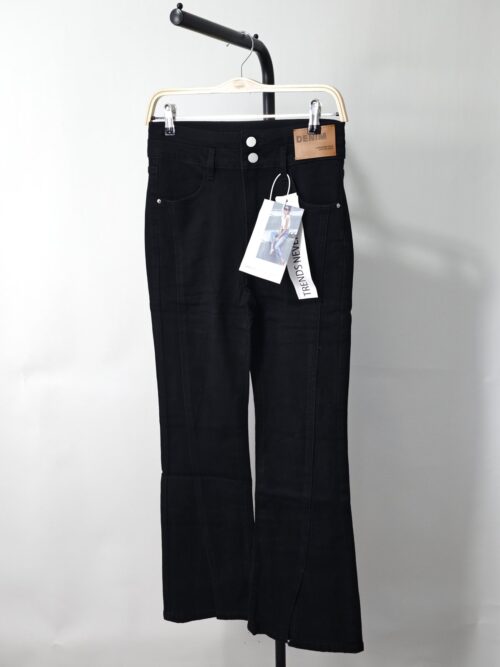 Jeans Flare doble boton