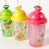 Vaso frozen frutal con craquelado