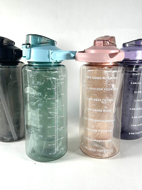 Set de 3 botellas motivacionales