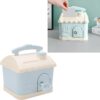 Alcancía de casita kawaii