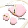 Set esponjas de maquillaje puff 3 en 1